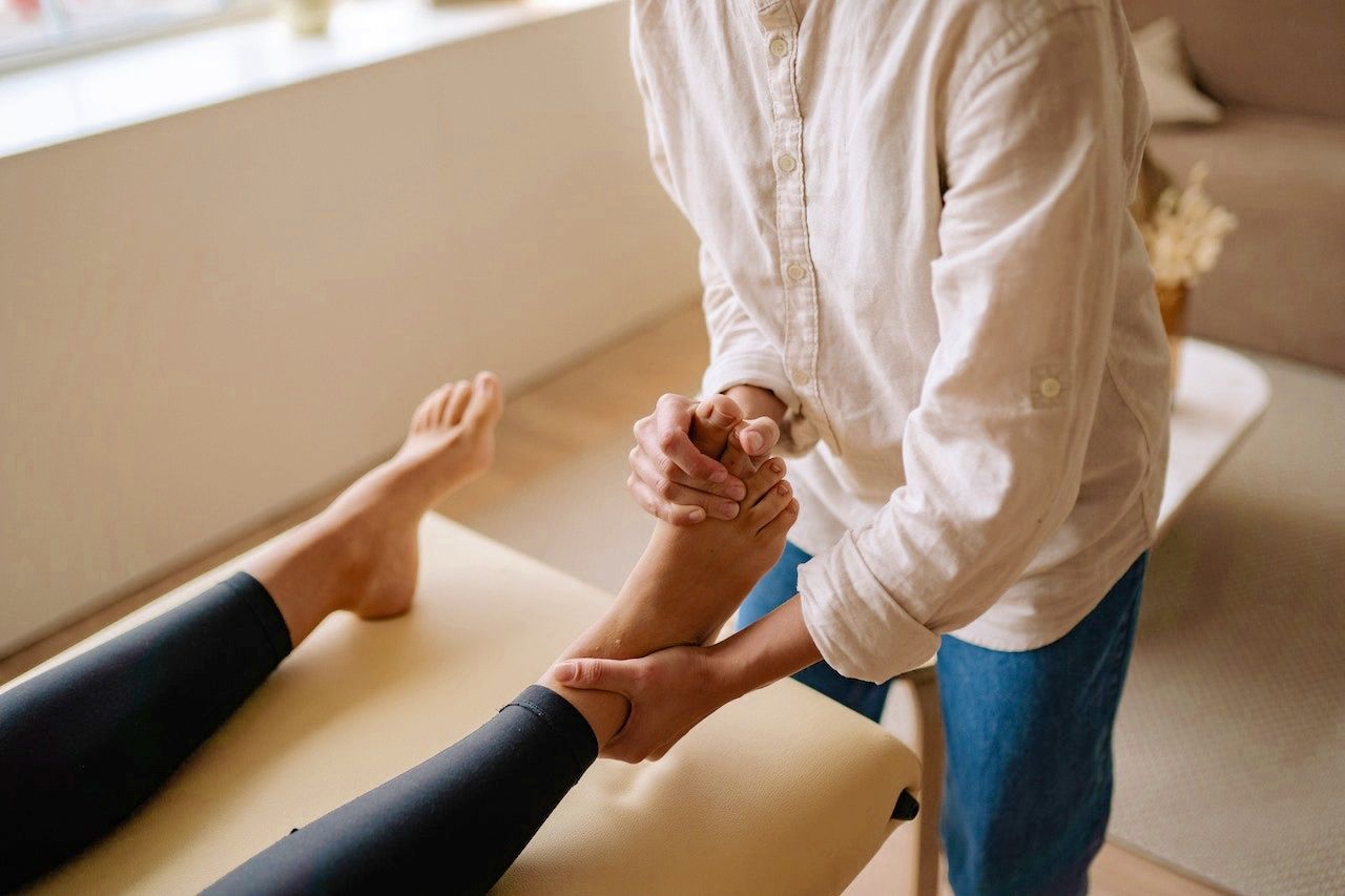 Fussmassage Anleitung