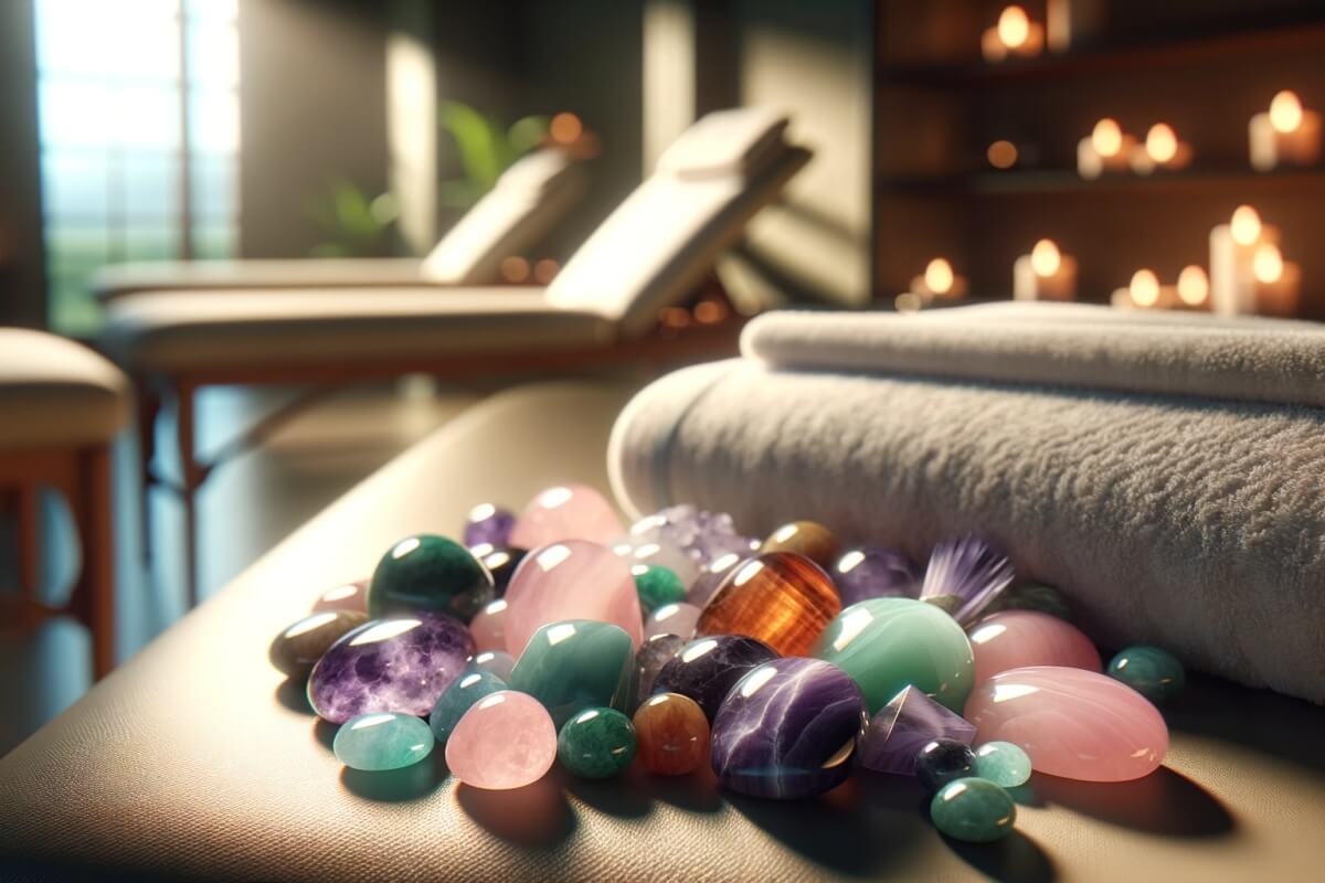 Edelsteinmassage