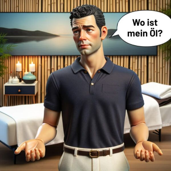 Trockenmassage ohne Öl